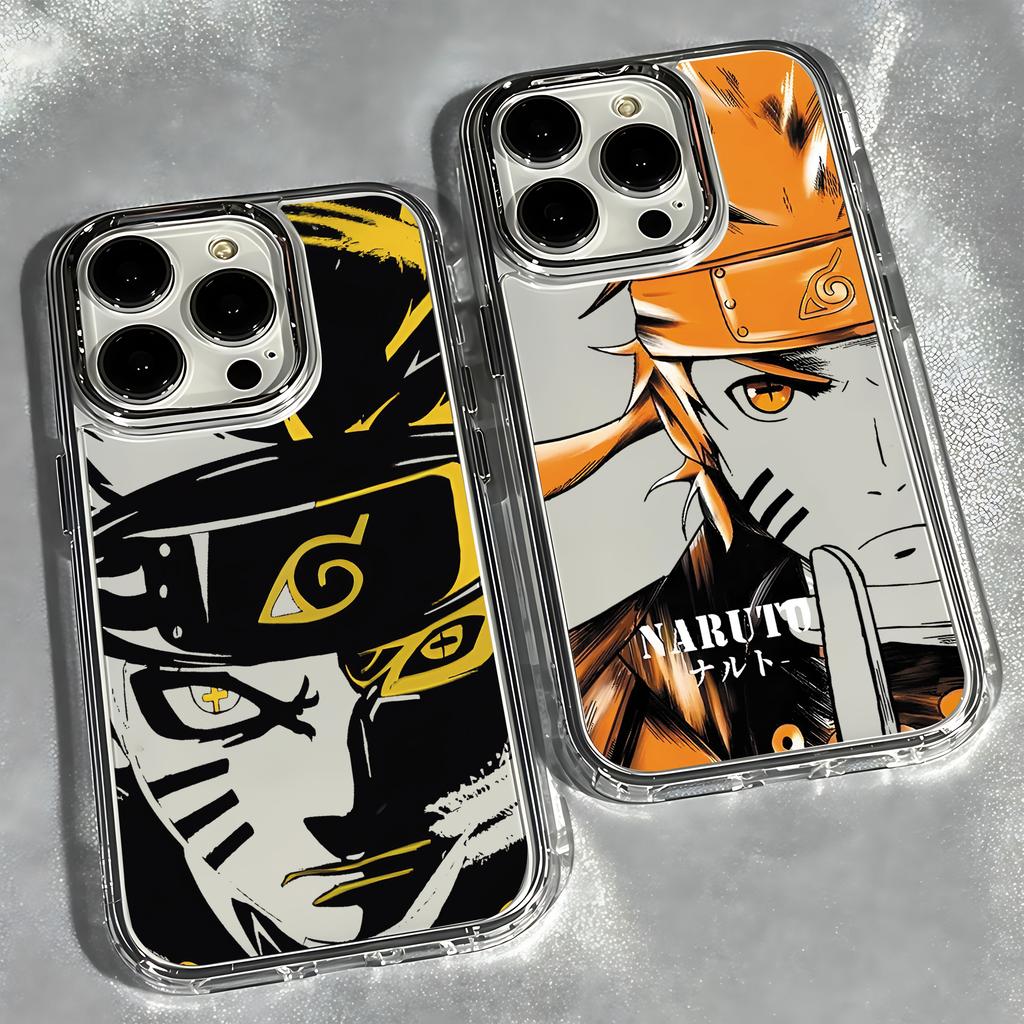 Anime N-Narutos Phone Case For iPhone 17e 17 16e 16 15 14 13 12 11 mini Pro Max X XR XSMAX 8 7 Air Plus Clear