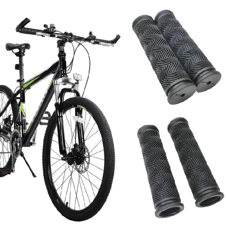 1Pair Soft Shock Absorption Silicone Bicycles Grips Dustproof Cycling Handle Nonslip Grip Bike Handle Cuffs Cover