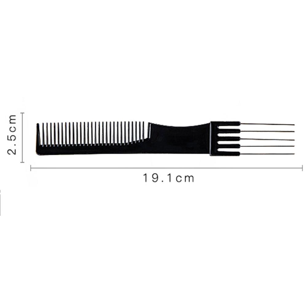 Salon Barber Hair Brush Comb Steel Needle Fork Styling Tools Cosmetic Pin