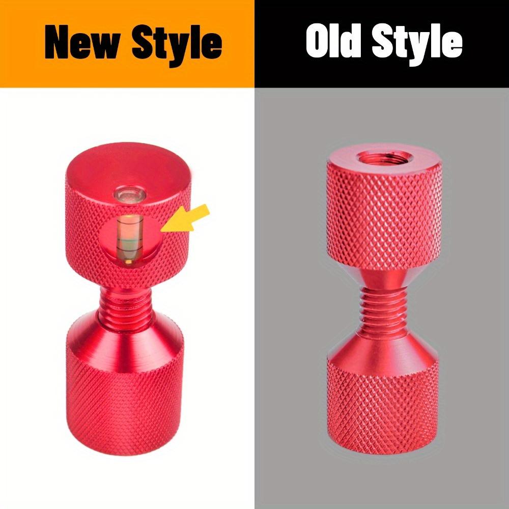 Aluminiowe kołki dwuotworowe z kołnierzem 1-1/8 cala 1-1/8” Dwootworowe kołki wyrównujące z libellą