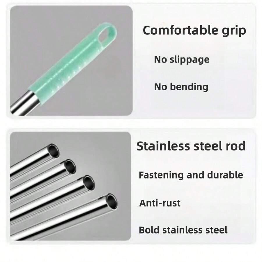 Mop Wet and Dry Dual-purpose Lazy Hands-free Flat Mop Household Dry Rotating Mop Tile Floor No Dead Corner Gap Cleaning Mop
