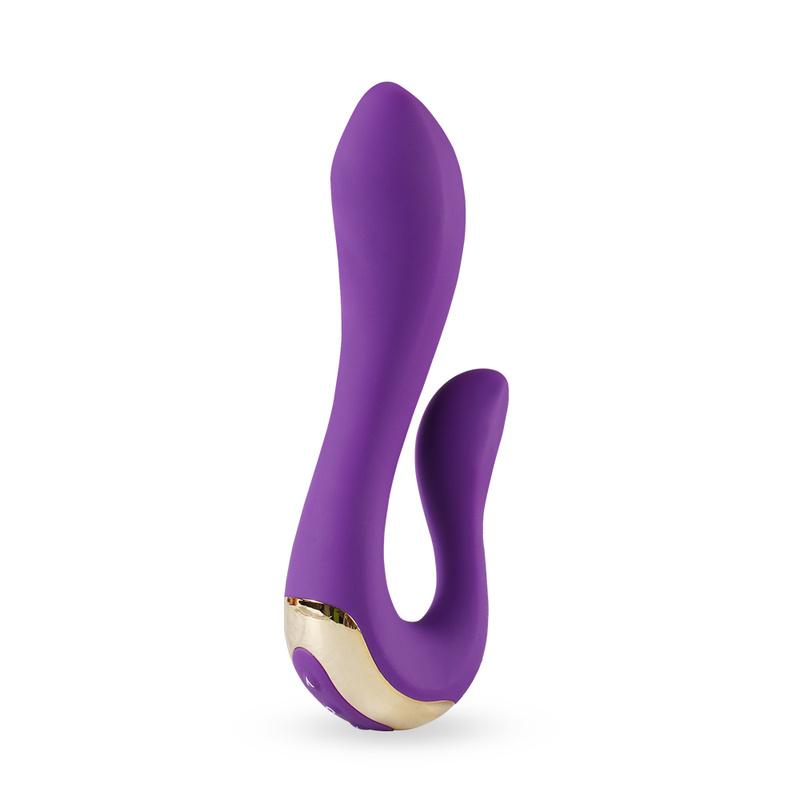 G-spot Rabbit Vibrator With Heating Function, Rabbit Ear For Clitoris G-spot Stimulation, Waterproof Dildo Vibrator