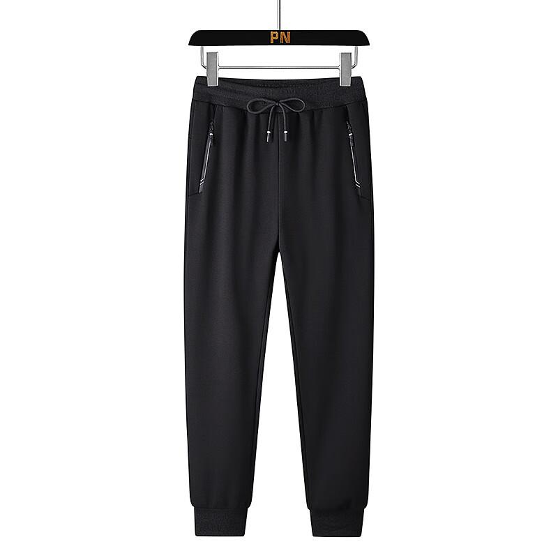 Men s Fleece-lined Cuffed Joggers L