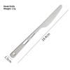 2 In 1 Outdoor Titanium Spoon Camping Tableware Portable Bottle Opener Camping Picnic Dinner Spork Fork For Travel Backpacking