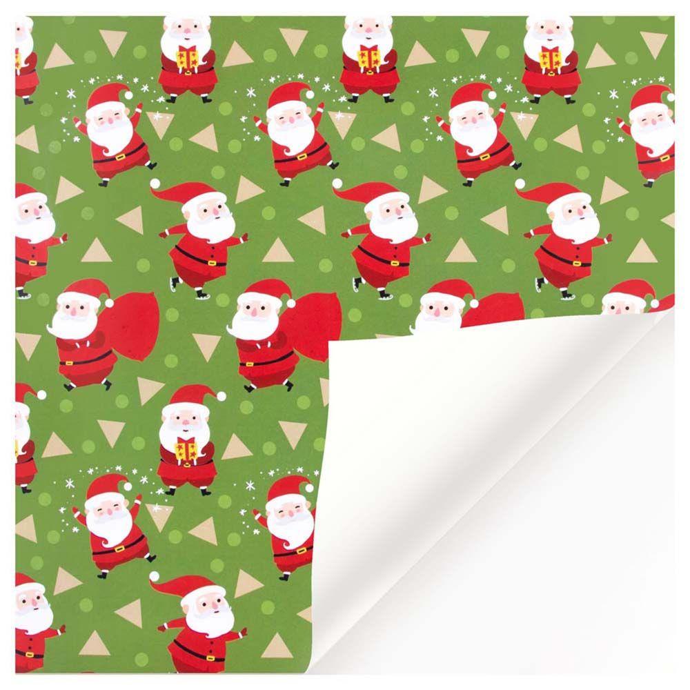 Santa Claus Snowflake Xmas Tree Christmas Decoration Party Supplies Gift Wrapping Paper Scrapbook