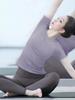 2025 Women's Yoga Clothing Set: Stylish Short Sleeve Top & Running Outerwear for Pilates & Fitness