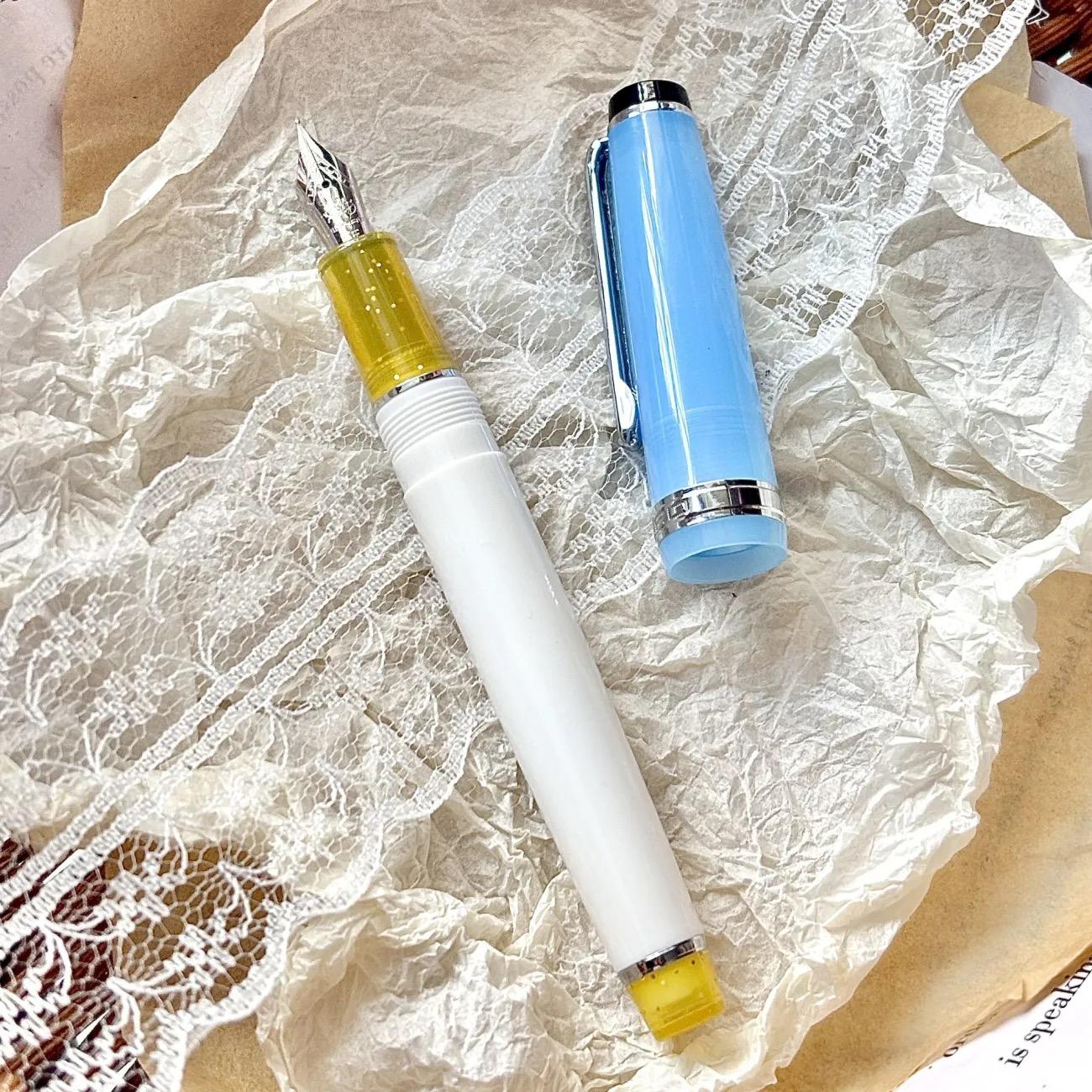 

JINHAO 82 2026 Ограниченная серия Перьевая ручка Макаронные цвета Золотой зажим EF/F/M Перо для каллиграфии Офисные Школьные Принадлежности Канцелярские товары EF