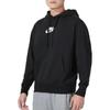 Nike Sweatshirts Men's Black Hooded Non Detachable Moderate Regular (Unisex) Sweatshirts FB7789 010