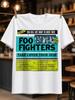 Foo Fighters Take Cover Tour 2026 Turquoise Ticket Layout With Dates And Bold Block Lettering Unisex All Tshirt