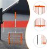 Telescopic Table Tennis Ball Picker Collector for Court Training Competition Orange
