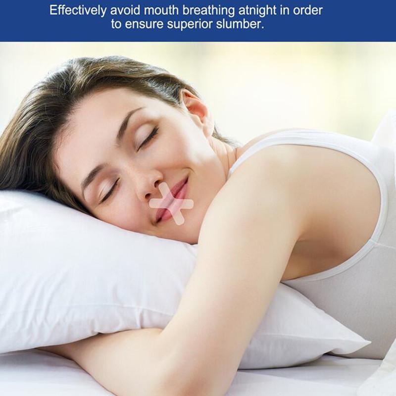 30/150Pcs Anti Snoring Mouth Tape Sleep Strip Less Mouth Breathing Instant Snoring Relief for Better Nose Breathing