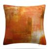 Turquoise Geometric Color Block Short Plush Cushion Cover Color Block Gem Series Linen Pillow Case Home Fabric