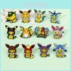 Niedliches Cartoon Pikachu Pokemon Metallabzeichen für Tierliebhaber Kreatives und stilvolles Anstecknadel-Accessoire