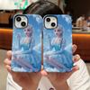 Frozen Elsa Double Layer Phone Case, Compatible with iPhone X/SE/7/8/11/12/13/14/15/16/17 Pro Max Plus