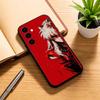 Inuyasha Silhouette Red Katana Anime   Phone Case Black Silicone Soft For Samsung Galaxy A73,A72,A71,A70,A53,A52,A51