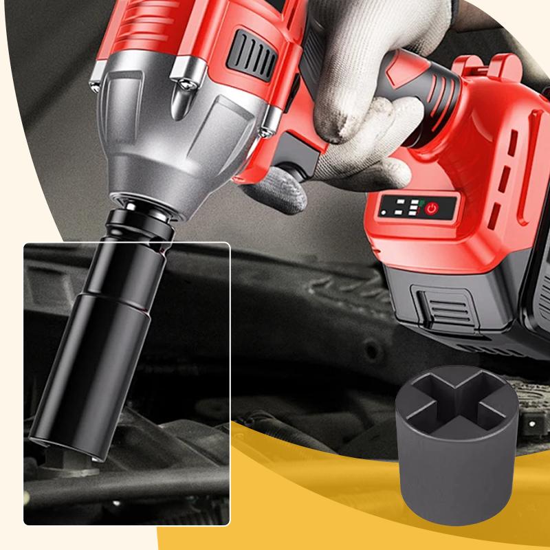 Universal Jack Socket Adapter for Hand Drill Vehicle Auxiliary Tire Removal Suitable for Electric Wrenches