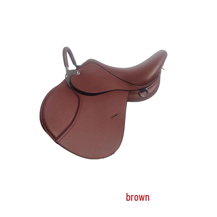 All-Purpose Children's Saddle Set for Shetland Pony Teaching & Riding with English Tack & Stirrups