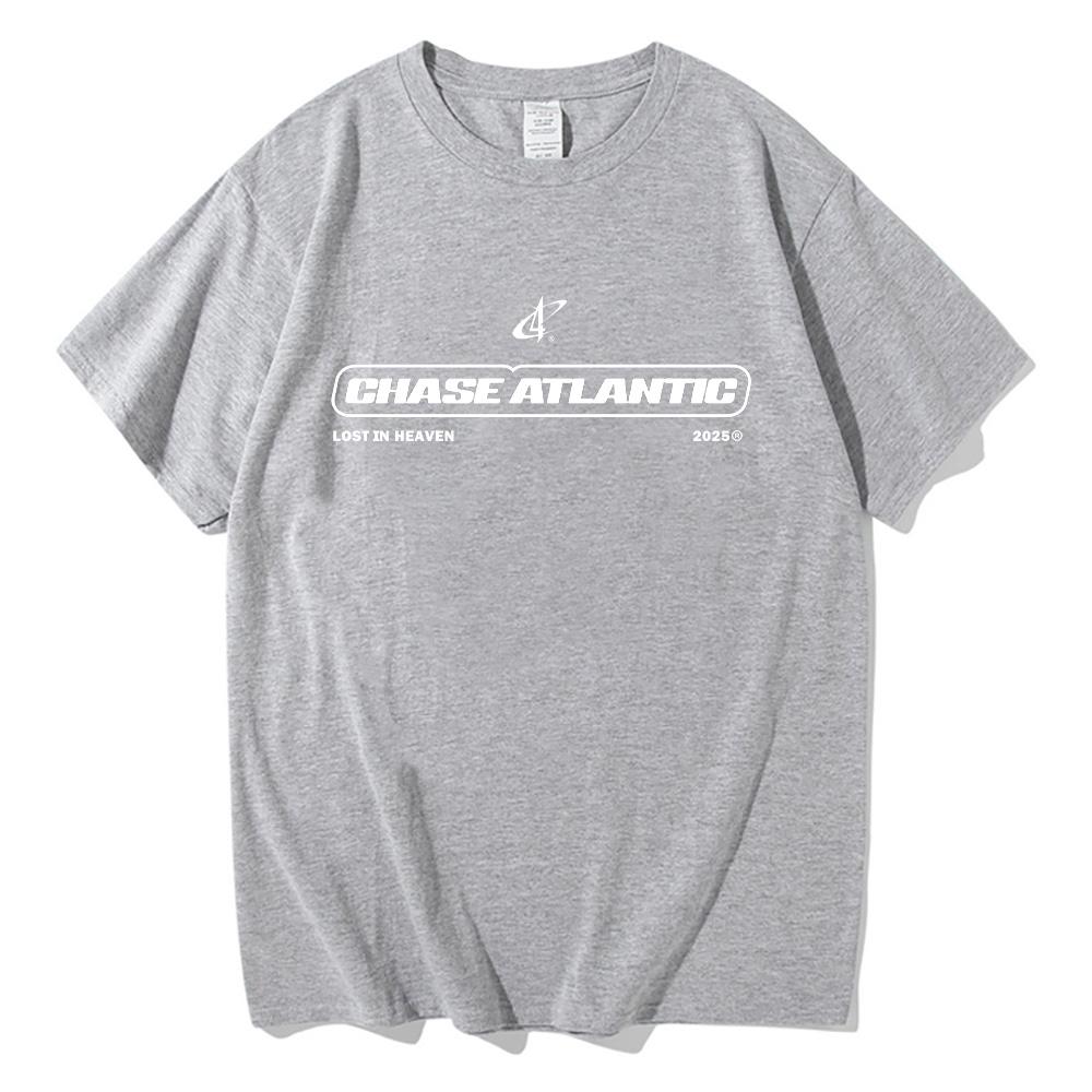 Chase Atlantic Lost In Heaven 2025 Tee Men/women Clothing Harajuku Clothes Unisex Tops Cotton Clothes Graphic T Shirts Trend Y2K