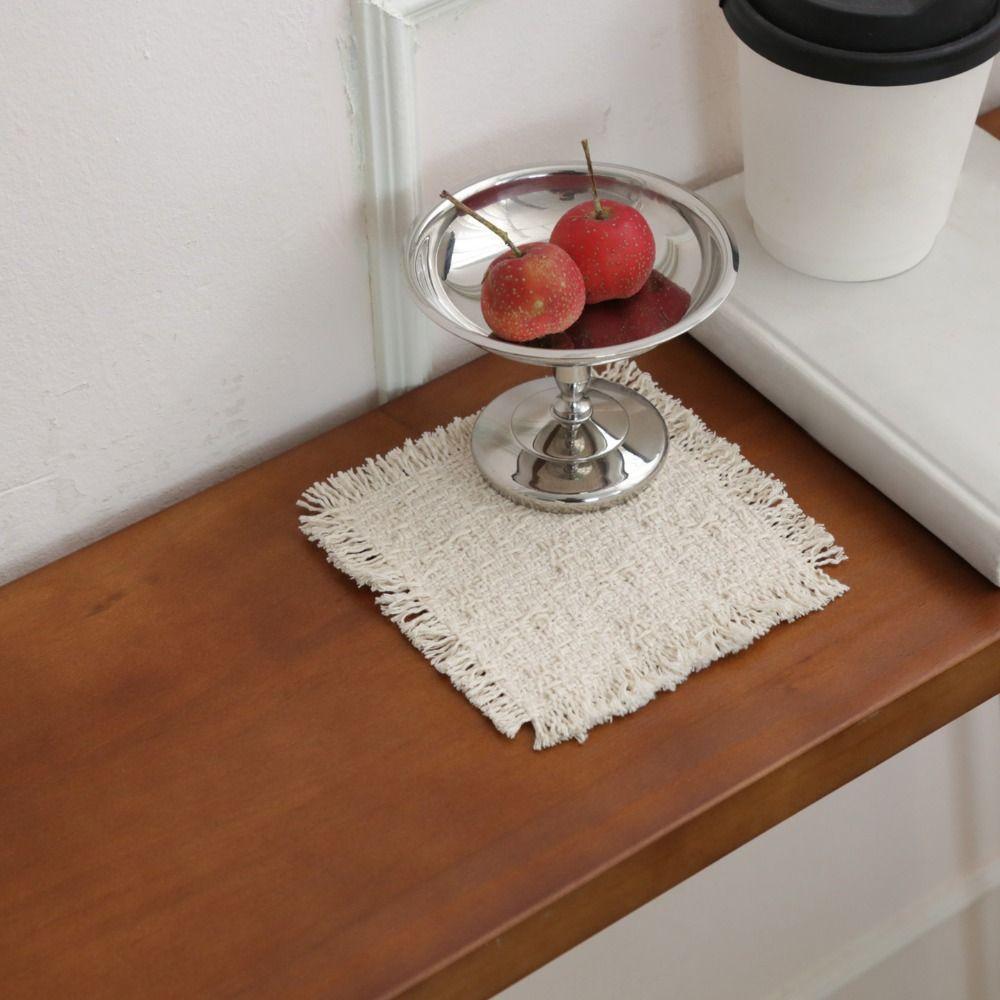 Cotton Decorative Placemat Soft Utensil Pads High Quality Table Mat