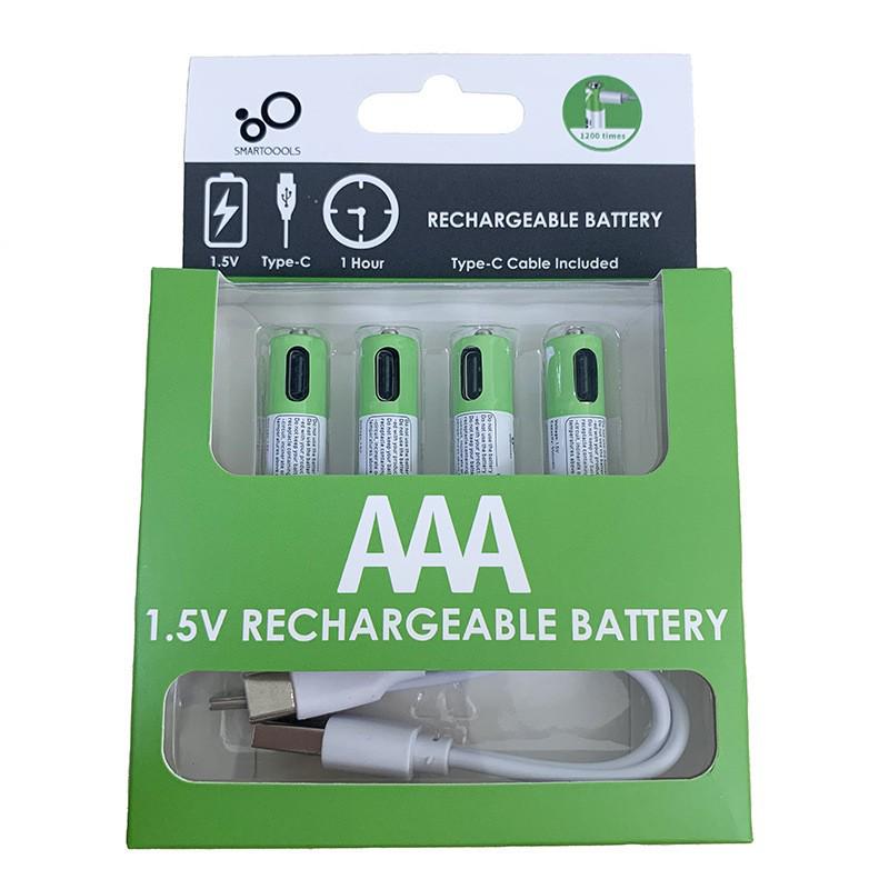 1.5V Fast Charging Rechargeable Lithium Battery for Remote Control Cars - Size 5 & 7, USB Compatible.