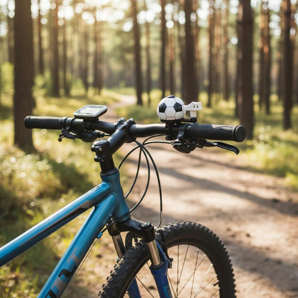 Dzwonek Rowerowy Piłka Nożna Dla Małego Fana Futbolu Little Rider