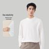 Hodo Men's 2024 Autumn Mock Neck Long Sleeve Base Layer T-Shirt