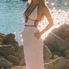 Sexy and Elegant Halter Dress with Halter Lace-up
