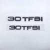 Chrome Glossy Black ABS Letters Numbers 30TFSI 35TFSI 40TFSI 45TFSI 50TFSI Emblem for Audi A3 Car Rear  Trunk Logo Sticker