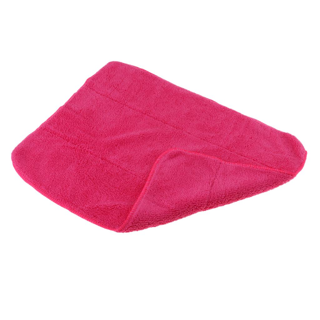 Soft Microfiber Skate Cleaning Cloth Cover Wiper Wrap Pink Blue