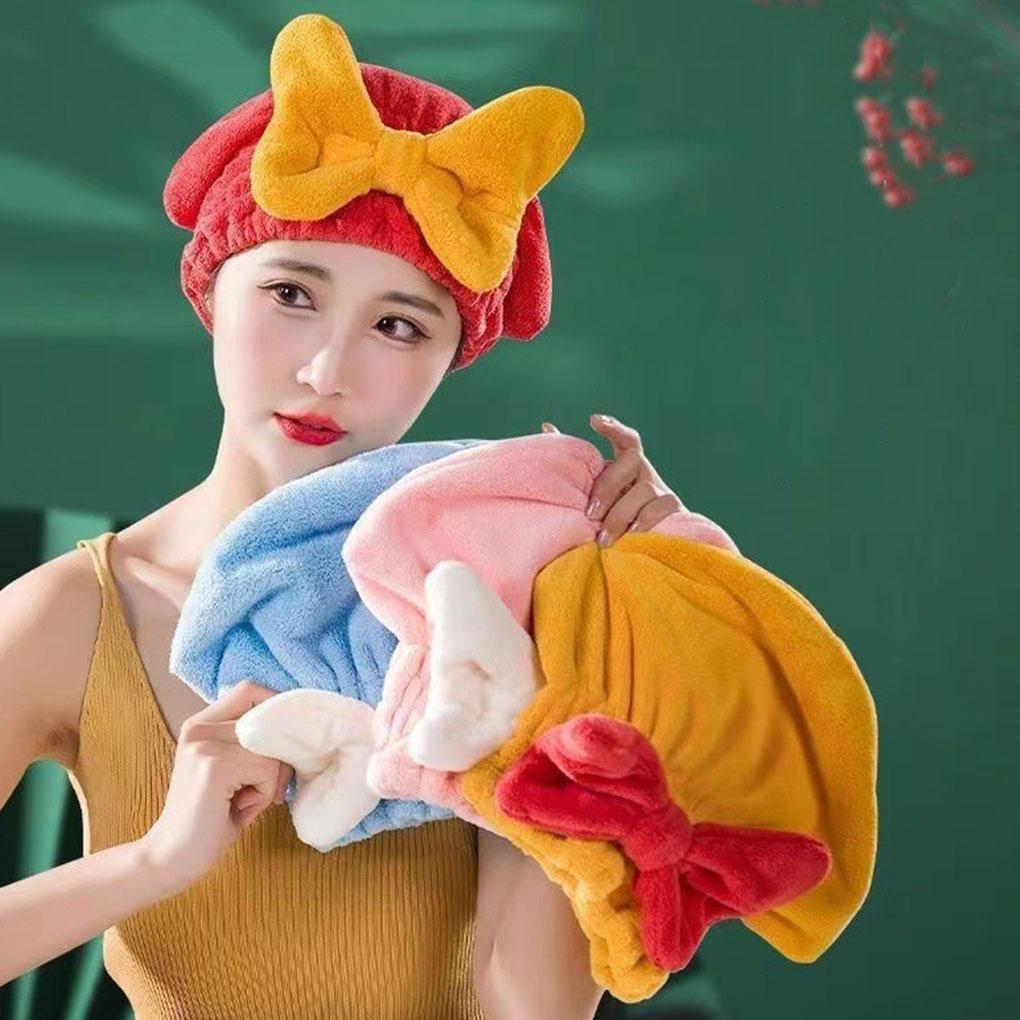 Luxurious And Absorbent Bath Towel For Spa-Like Experience Bathroom Accessories Drying Hair Towel