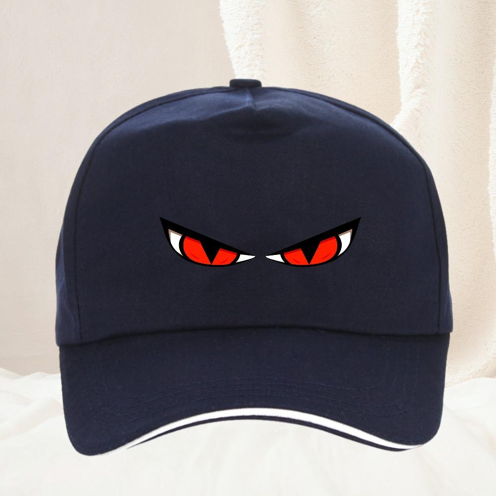 Fashion Red Eyes Symbol Caps Hats for Logo Asquette Homme Dad Hat for Unisex Trucker Cap Fitness sports Baseball Cap