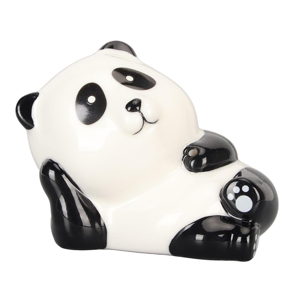 Panda Räuchergefäß Weißes Porzellan Niedlich Lebensecht Street Relief Räucherstäbchenhalter für Meditation Dekoration Innen