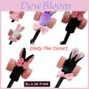 Korean Pink Support Stick Light Cover Plush Surrounding Lisa Glowing Stick Black