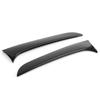 2pcs Rear Window Side Spoiler Air Splitter Anti UV Fit for 1 Series F20 F21 2012 2019