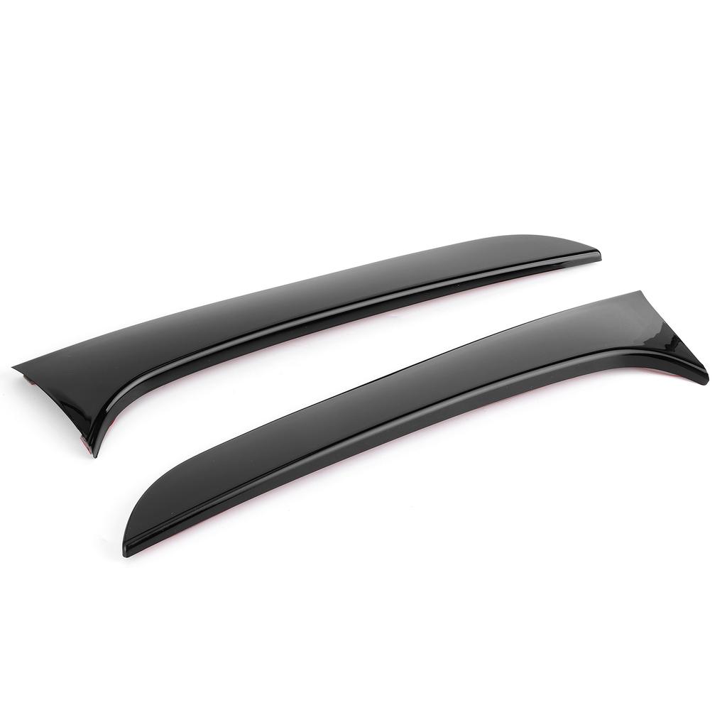 2pcs Rear Window Side Spoiler Air Splitter Anti UV Fit for 1 Series F20 F21 2012 2019
