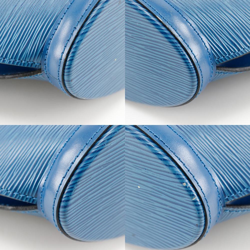 Louis Vuitton Sun Jack Handbag M52275 Toledo Blue Blue Epi Leather Women Used