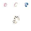Delightful Stylish Irregular Copper Ring With Colorful Drip Glaze For Women Fashion