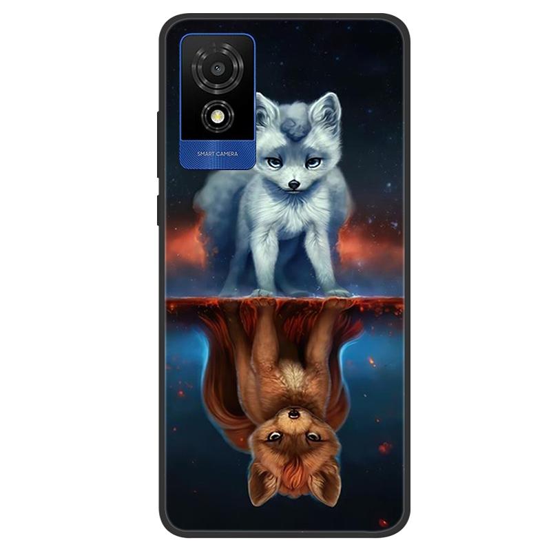 Case For TCL 501 Case TCL501Cool Silicone Protective Cover for TCL 501 T433D 2024 Bumper Protector Fundas Coque Shockproof