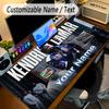 Large Mouse PadKendrick Lamar Custom Name Text Personalized Desk Mat Non Slip Gaming Pad