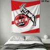 1. FC Köln Wall Hanging Printed Fabric Blanket Decorative Tapestries for Bedroom Living Room Home Decor