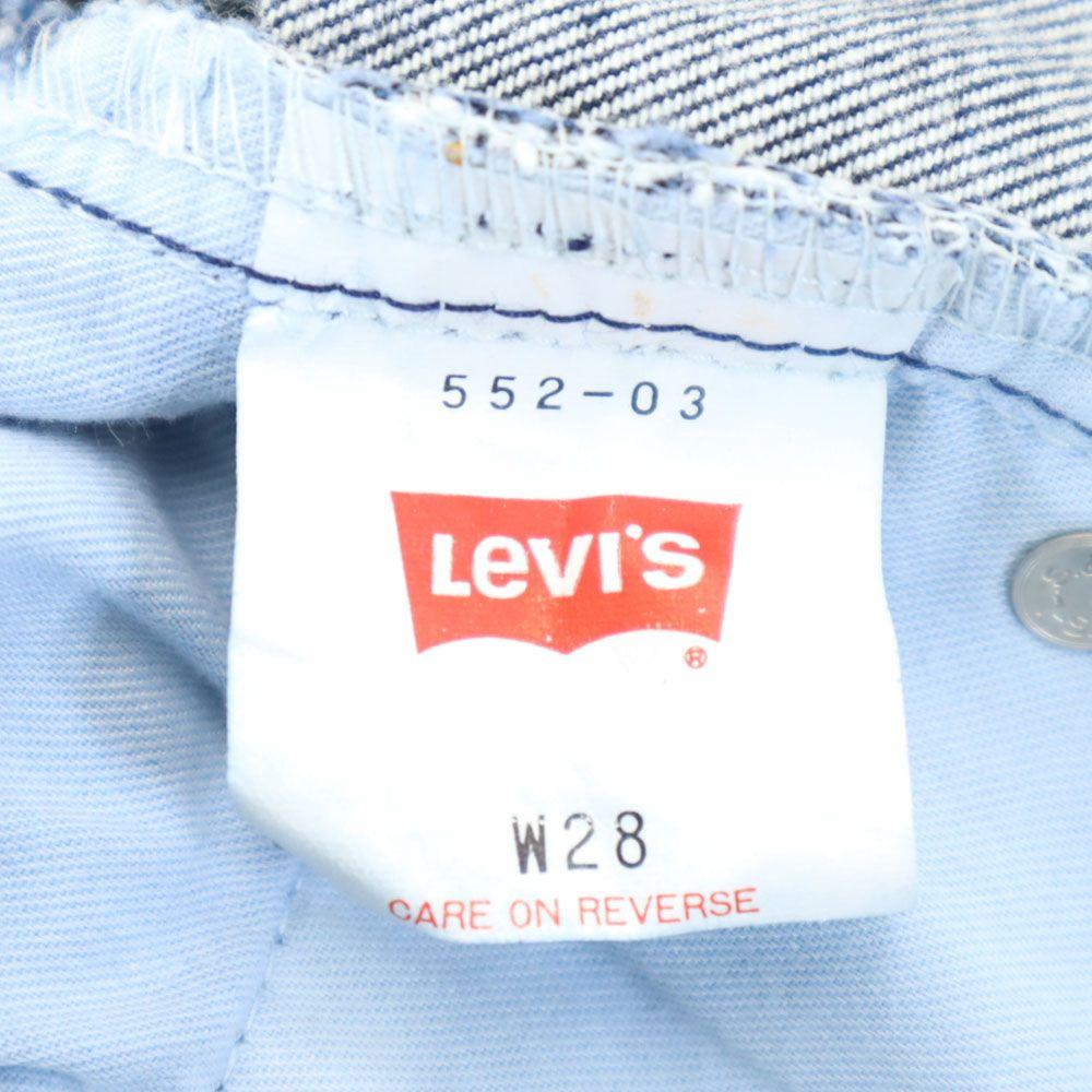 Levi's 90s 552-03 Straight denim pants w28 Men's Used