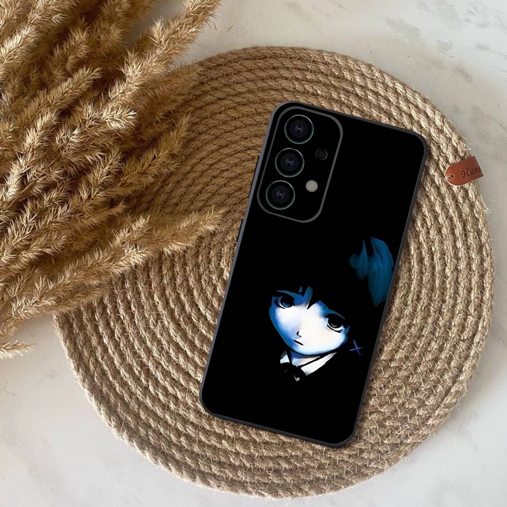 Anime Serial Experiments L-Lain Phone Case For Samsung S25,S26,S24,S21,S22,S23,S30,Ultra,S20,Plus,Fe,Lite,5G Black Cover