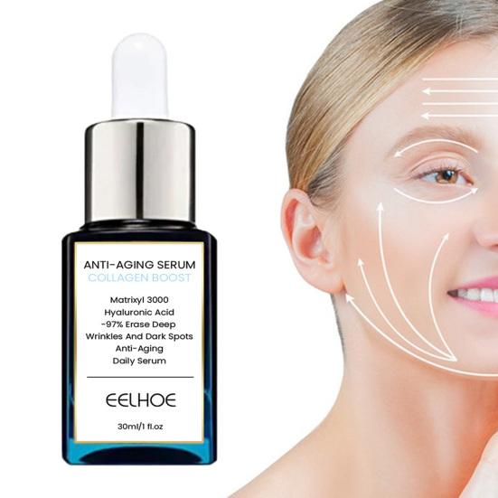 

Коллагеновая эссенция для лица, интенсивный уход против морщин, сужение пор, мягкий коллагеновый импульс, антивозрастная жидкость, аксессуары для ухода за лицом 30ML
