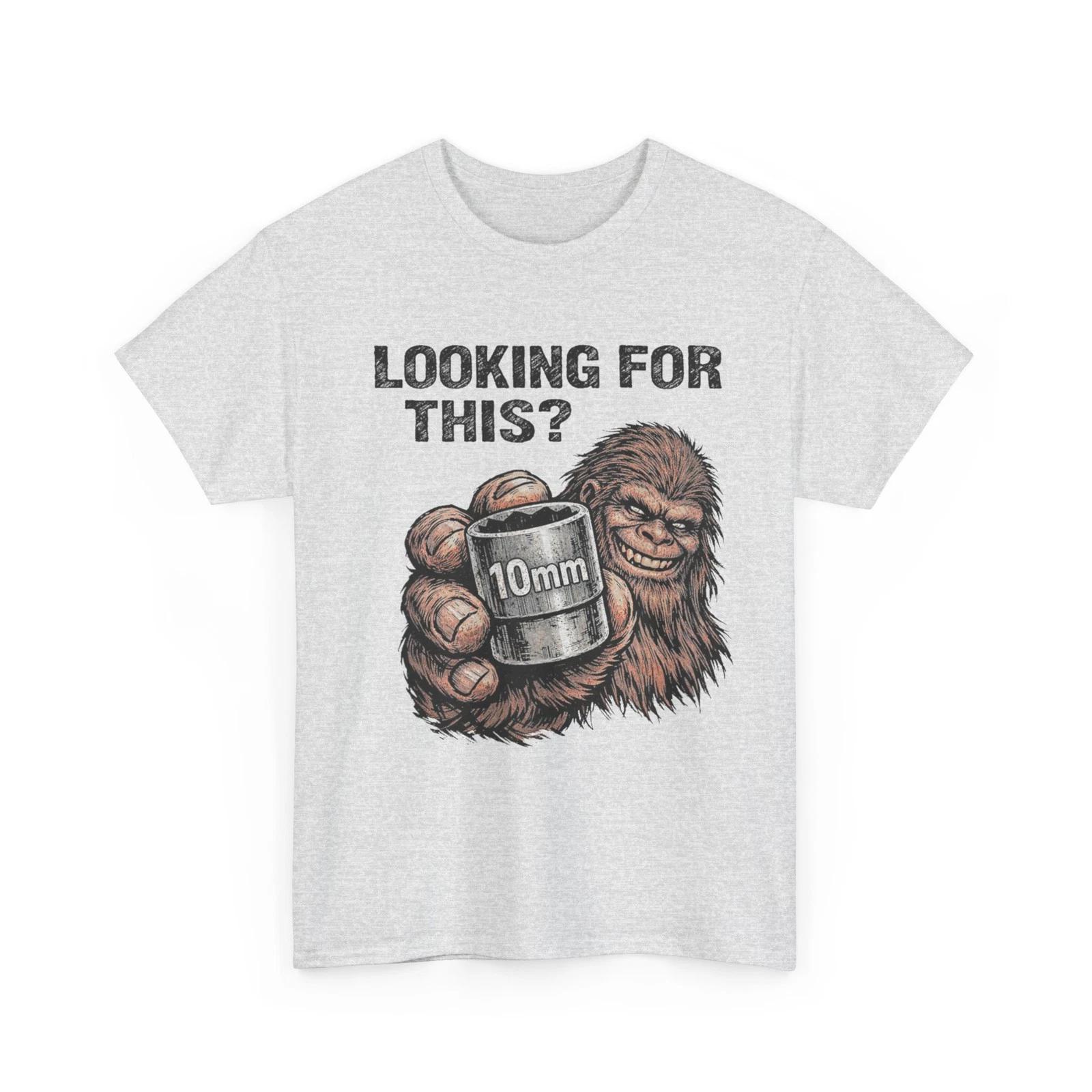 Looking for This? Funny Bigfoot 10mm Socket Mechanic T-Shirt L