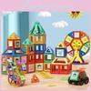 Montessori Interactive 3060148pcs Magnetic Blocks Magic Toy Educational Set