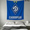FC Dynamo Kyiv Wall Hanging Printed Fabric Blanket Decorative Tapestries for Bedroom Living Room Home Decor