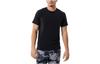 Men's New Balance T-Shirts Men's Black Crew Neck Moderate Straight Fit