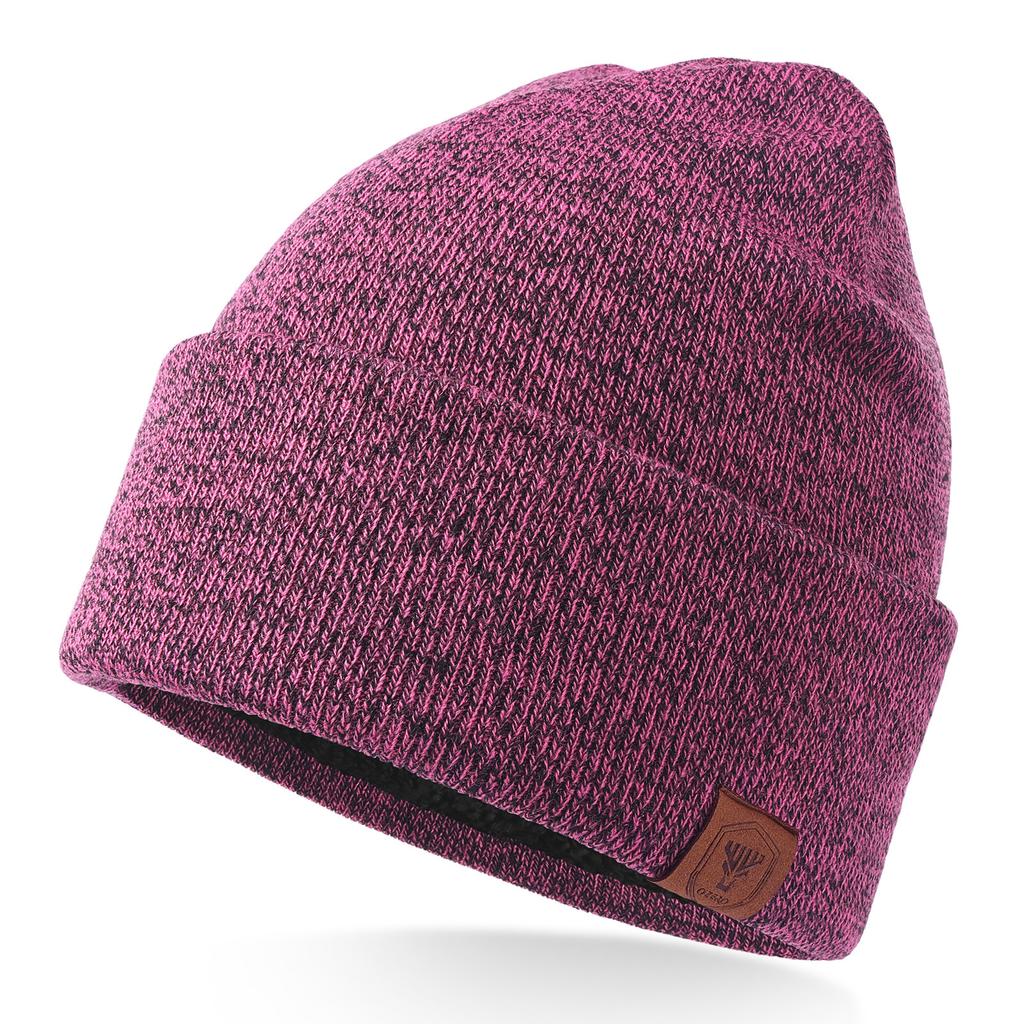 Knitted Hat Men and Women Outdoor Cycling Ski Windproof Wool Hat European and American Autumn and Winter Plus Velvet Warm Hat