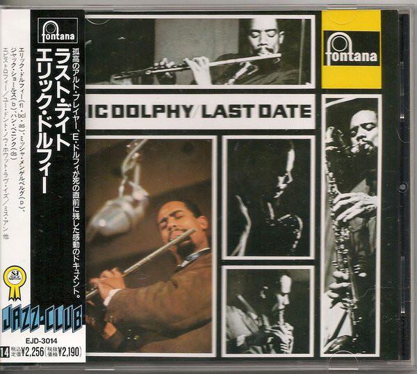 

CD ERIC DOLPHY - Last Date EJD3014 Fontana 1989 Japan Jazz