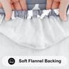 Olanly Rectangle and Round Table Cloth Waterproof Elastic Fitted Table Covers Wipeable Tablecloth Camping for Indoor Outdoor